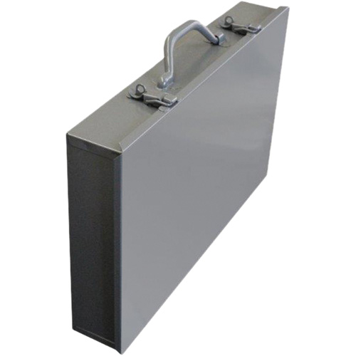 Compartment Steel Scoop Boxes, 17.875" W x 12" D x 3" H, 13 Compartments Sécurité Médic
