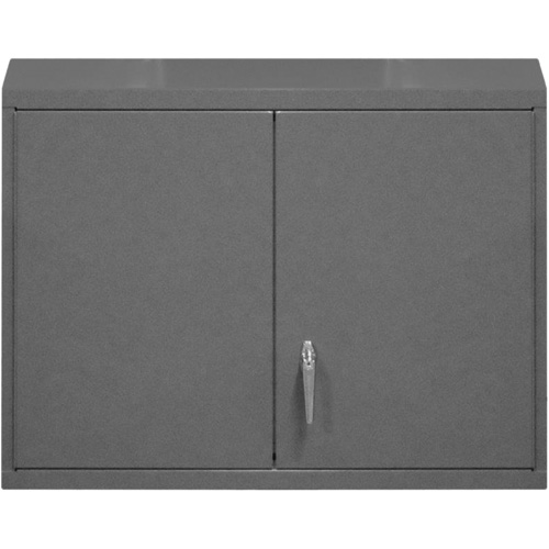 Armoire murale, 27" h x 29-7/8" la x 13-11/16" p, 2 tablettes, Acier, Gris Sécurité Médic