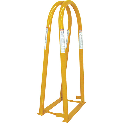 Cage de gonflage &agrave; deux barres portative T101A Sécurité Médic
