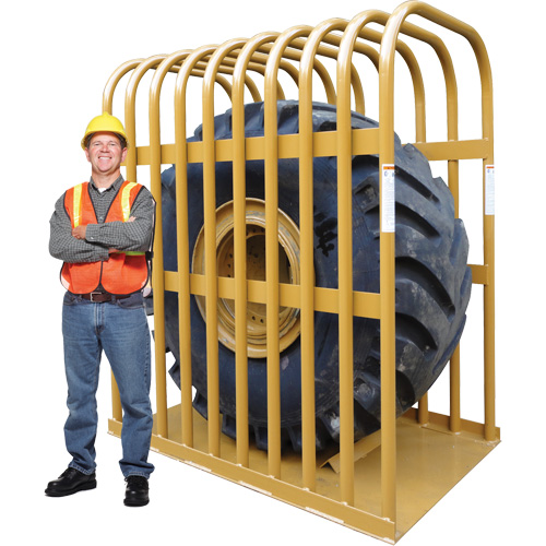 Cage de gonflage &agrave; 10 barres Earthmover T111 Sécurité Médic
