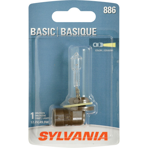 886 Phare antibrouillard de base, Halog&egrave;ne, 50 W, Blanc cass&eacute; Sécurité Médic