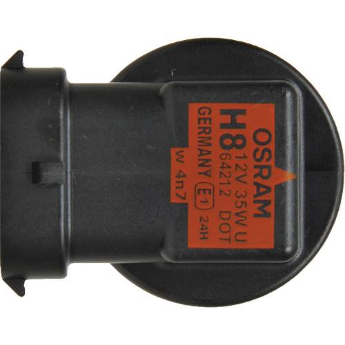 H8 Basic Headlight Bulb, Halogen, 35 W, Off White Sécurité Médic