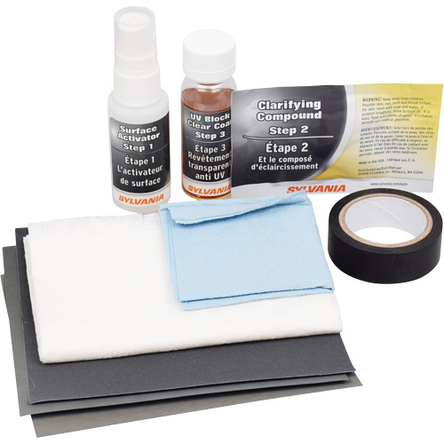 Headlight Restoration Kit Sécurité Médic