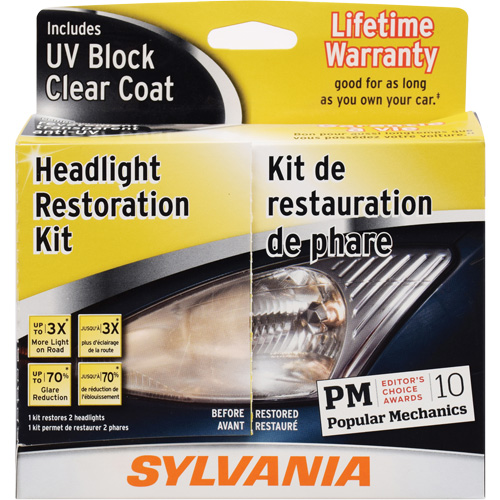 Headlight Restoration Kit Sécurité Médic