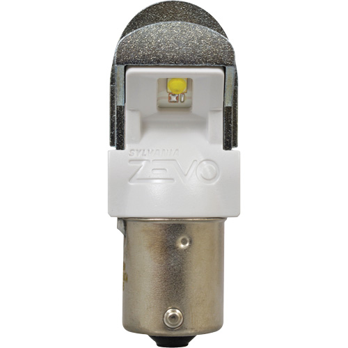 1156 Mini-ampoule automobile Zevo, DEL, 1,7 W, Blanc Sécurité Médic