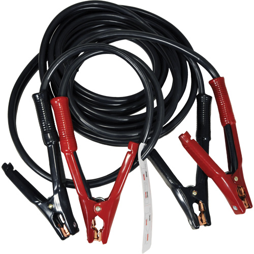 Heavy-Duty Booster Cables, 1 AWG, 800 Amps, 20' Cable Sécurité Médic