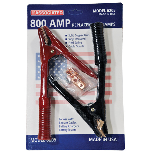 800 Amp Professional Heavy-Duty Booster Cable Clamps Sécurité Médic