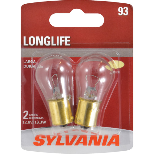 Mini ampoule automobile longue dur&eacute;e mod&egrave;le 93, Incandescente, 13,3 W Sécurité Médic
