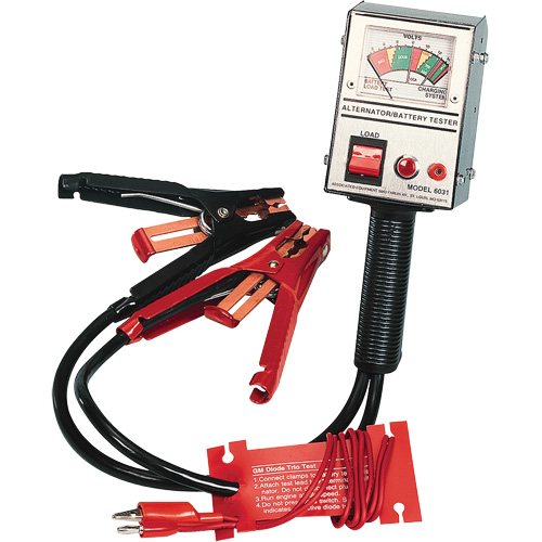 Testeur de charge de batterie & alternateur Sécurité Médic