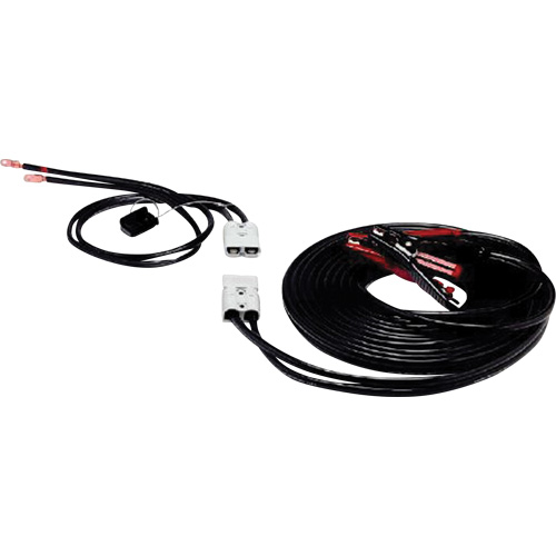 Pinces robustes enti&egrave;rement isol&eacute;es avec adaptateurs de borne lat&eacute;rale, 4 AWG, 500 A, C&acirc;ble 30' Sécurité Médic