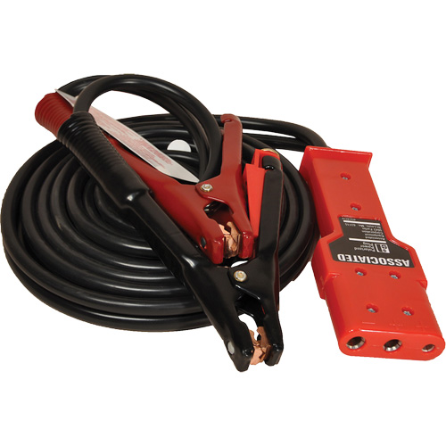 Aircraft Jumper Cable, 4 AWG, 15' Cable Sécurité Médic