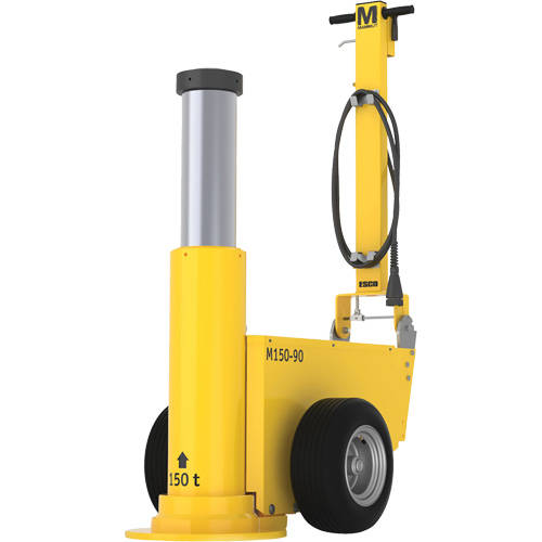 Cric Mammut, 165 tonnes, Air comprim&eacute;/hydraulique Sécurité Médic