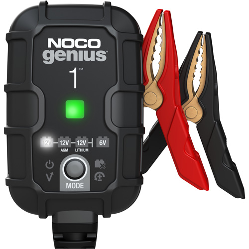 Genius&reg; 1 1-Amp Battery Charger Sécurité Médic