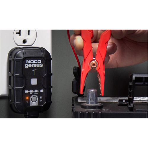 Genius&reg; 1 1-Amp Battery Charger Sécurité Médic
