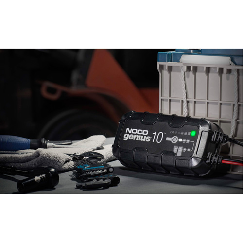 Genius&reg; 10 10-Amp Battery Charger Sécurité Médic