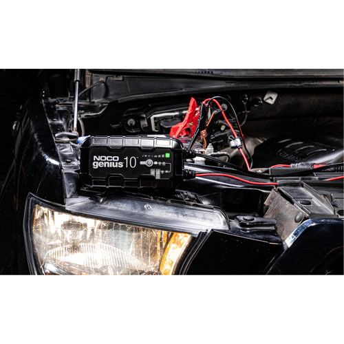 Genius&reg; 10 10-Amp Battery Charger Sécurité Médic