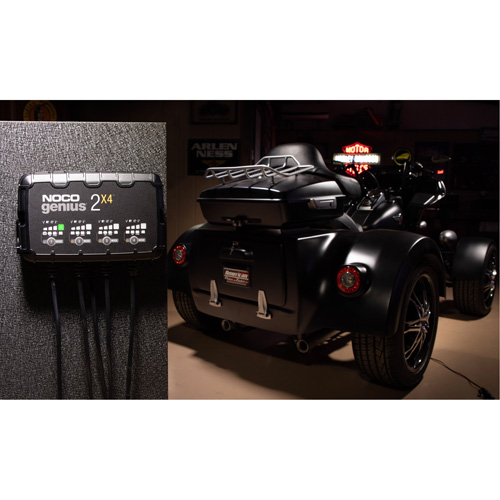 Genius&reg; 2X4 4-Bank, 8-Amp Battery Charger Sécurité Médic