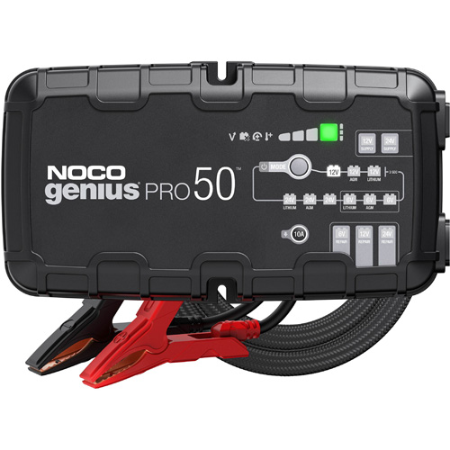Genius&reg; Pro50 50-Amp Battery Charger Sécurité Médic