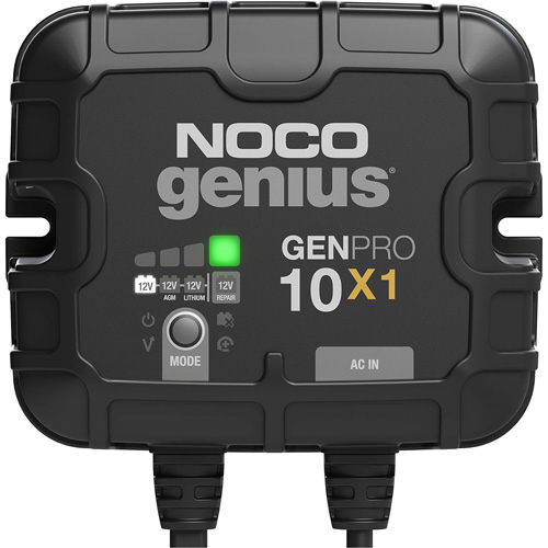 Genius&reg; GenPro10X1 1-Bank, 10-Amp On-Board Battery Charger Sécurité Médic