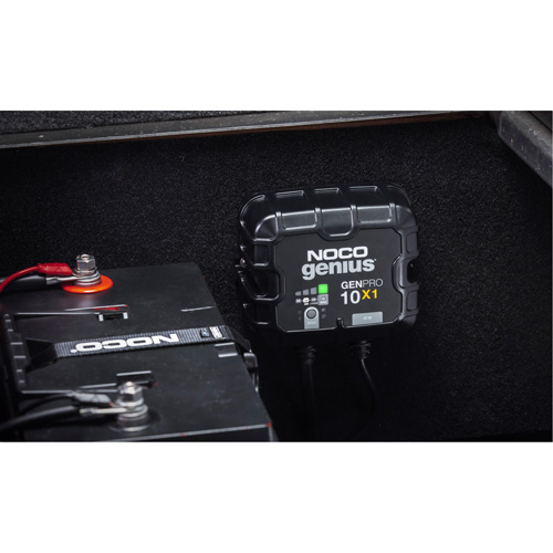 Genius&reg; GenPro10X1 1-Bank, 10-Amp On-Board Battery Charger Sécurité Médic
