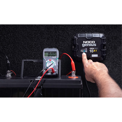 Genius&reg; GenPro10X1 1-Bank, 10-Amp On-Board Battery Charger Sécurité Médic