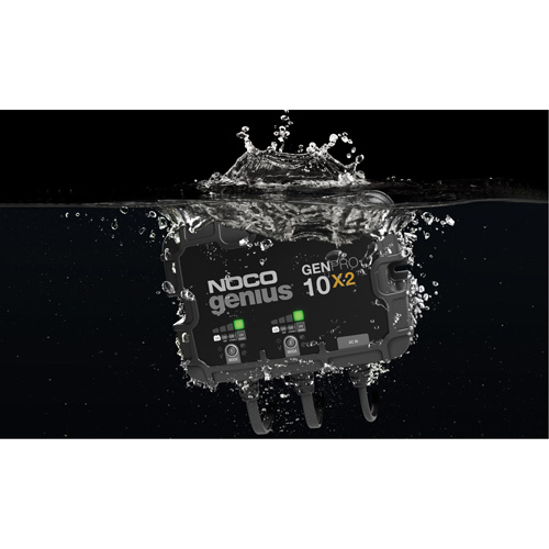 Genius&reg; GenPro10X2 2-Bank, 20-Amp On-Board Battery Charger Sécurité Médic