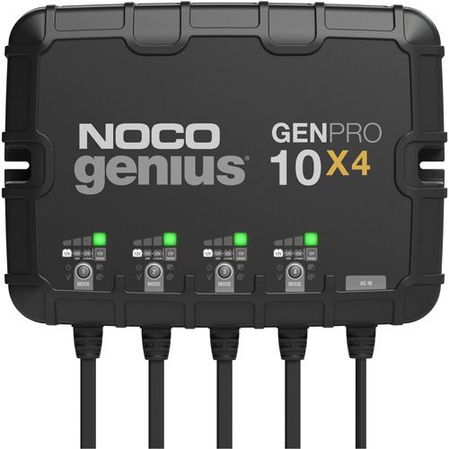 Genius&reg; GenPro10X4 4-Bank, 40-Amp On-Board Battery Charger Sécurité Médic