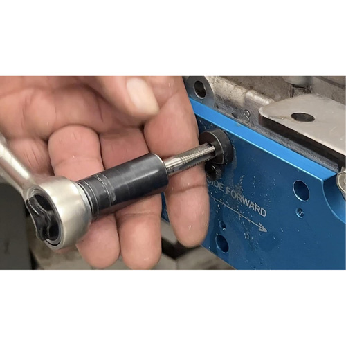 Gabarit de perçage pour installation sur collecteur pour Ford 3,5 L Ecoboost Sécurité Médic