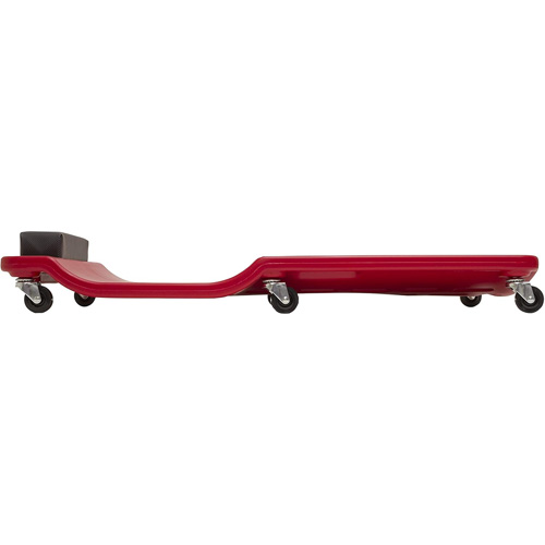 Red Low Profile Plastic Creeper Sécurité Médic