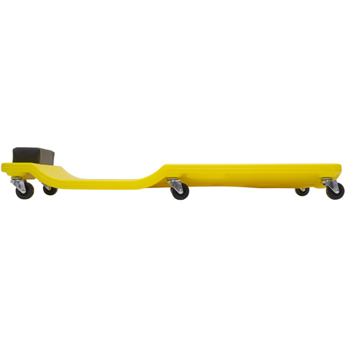 Yellow Low Profile Plastic Creeper Sécurité Médic