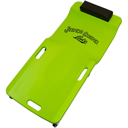 Neon Green Low Profile Plastic Creeper Sécurité Médic