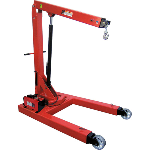 Air Hydraulic Floor Crane, 6000 lbs. (3 tons) Capacity Sécurité Médic
