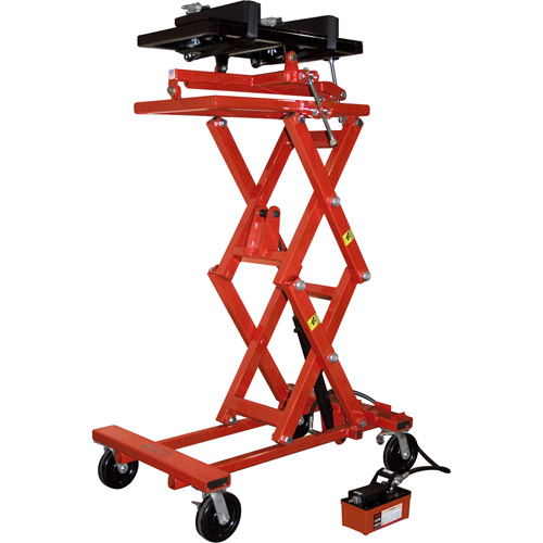 Table &eacute;l&eacute;vatrice pour groupe motopropulseur, 19" lo x 36" la, Capacit&eacute; 2500 lb Sécurité Médic