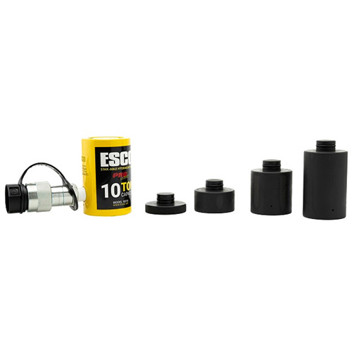 Stak-Able Hydraulic Ram Kit, 1" Stroke, 10 Ton(s) Capacity, 10000 PSI Sécurité Médic
