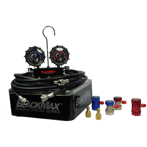 BlackMAX&reg; Manifold Gauge Set Sécurité Médic