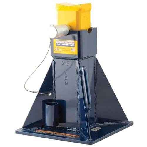 Vehicle Support Stands, Locking Pin, 25 tons Capacity Sécurité Médic