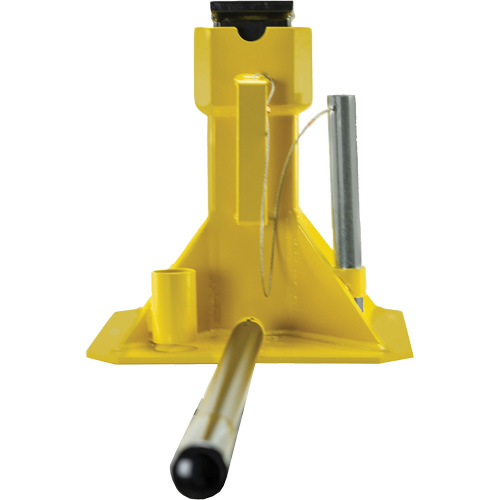 EZ-Wheel Jack Stand, Locking Pin, 22 Tons Capacity, 13-1/2" - 20" H Sécurité Médic