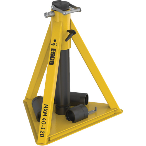 Mammut Jack Stand, Locking Pin, 27-1/2" - 47-1/5" H Sécurité Médic