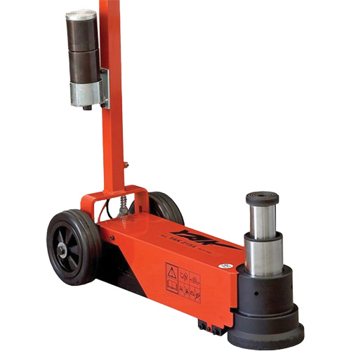 Cric &agrave; 2 &eacute;tapes, 22 tonne(s)/44 tonne(s), Air comprim&eacute;/hydraulique Sécurité Médic