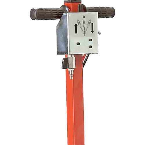 Cric &agrave; 2 &eacute;tapes, 22 tonne(s)/44 tonne(s), Air comprim&eacute;/hydraulique Sécurité Médic