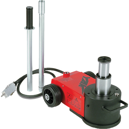 2-Stage Portable Jack, 22 Ton(s)/44 Ton(s), Air Hydraulic Sécurité Médic
