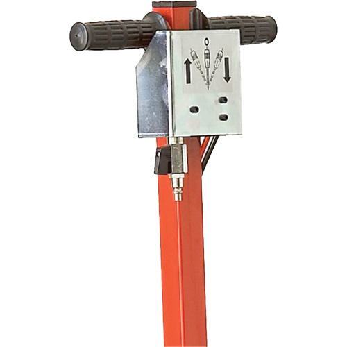 Cric &agrave; 3 &eacute;tapes, 17 tonne(s)/33 tonnes/66 tonnes, Air comprim&eacute;/hydraulique Sécurité Médic