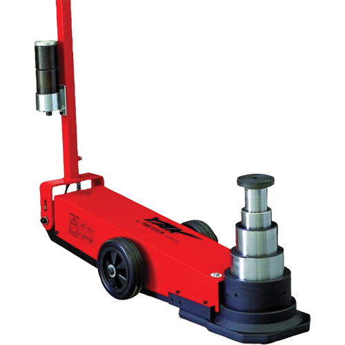 Cric &agrave; 4 &eacute;tapes, 17 tonne(s)/28 tonne(s)/55 tonnes/88 tonnes, Air comprim&eacute;/hydraulique Sécurité Médic