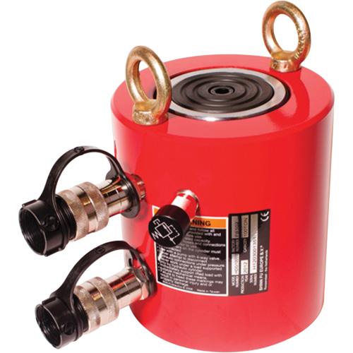 High Tonnage Hydraulic Cylinder, 1.97" Stroke, 100 Ton(s) Capacity, 10000 PSI Sécurité Médic