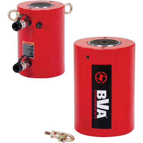 High Tonnage Double Acting Hydraulic Cylinder, 9.84" Stroke, 150 Ton(s) Capacity, 10000 PSI Sécurité Médic