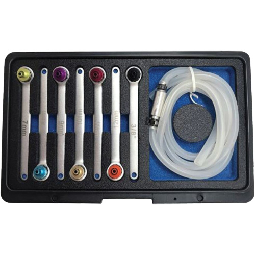 8-Piece Brake Bleeder Wrench Set Sécurité Médic