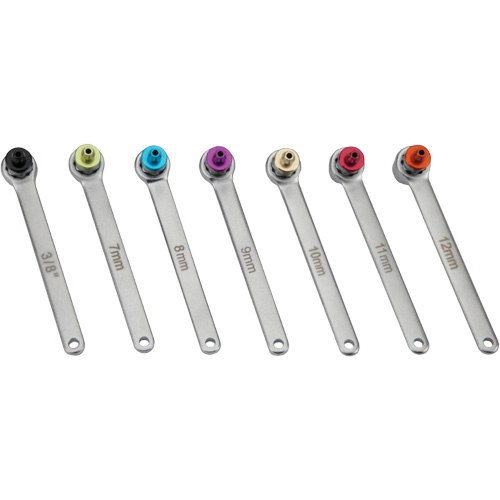 8-Piece Brake Bleeder Wrench Set Sécurité Médic