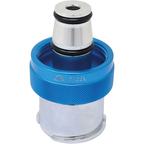 Adaptateur &agrave; pression pour radiateur 52 mm x 2,5 mm LH GM/GMC Sécurité Médic