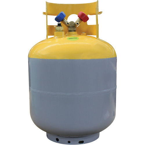 Cylindre de r&eacute;cup&eacute;ration de 50 lb homologu&eacute; DOT avec interrupteur flottant Sécurité Médic