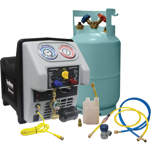 Twin Turbo Refrigerant Recovery System Sécurité Médic